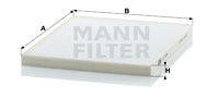 Raitisilmasuodatin MANN-FILTER CU 2434
