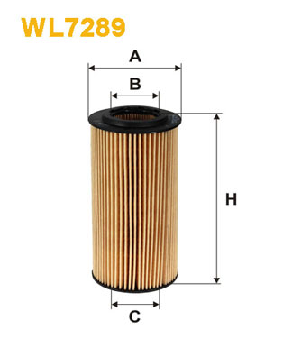 Öljynsuodatin WIX FILTERS WL7289