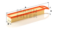 Ilmansuodatin MANN-FILTER C 5082/2