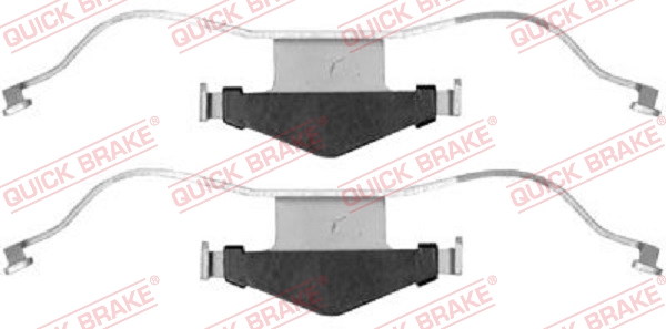 Tarvikesarja, jarrupala QUICK BRAKE 109-1659