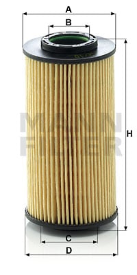 Öljynsuodatin MANN-FILTER HU 712/10 x