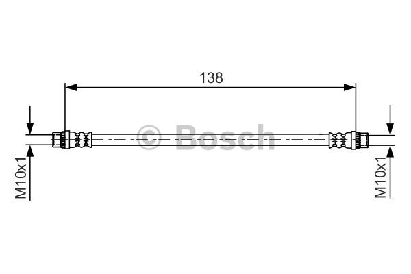 Jarruletku BOSCH 1 987 481 625
