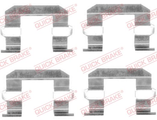 Tarvikesarja, jarrupala QUICK BRAKE 109-1645