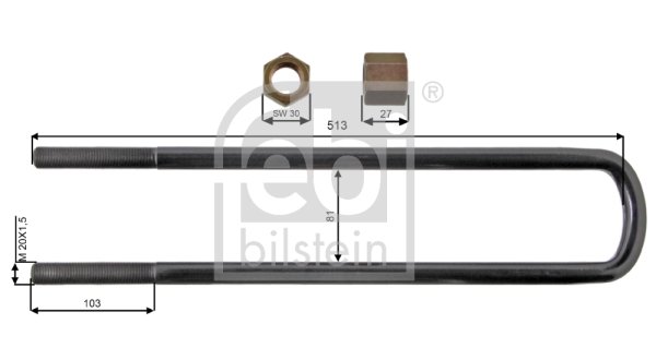 Jousisinkilä FEBI BILSTEIN 39179