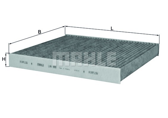 Raitisilmasuodatin KNECHT LAK 888