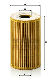 Öljynsuodatin MANN-FILTER HU 715/4 x