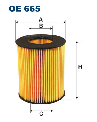 Öljynsuodatin FILTRON OE 665