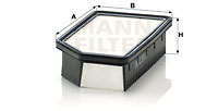 Ilmansuodatin MANN-FILTER C 25 013