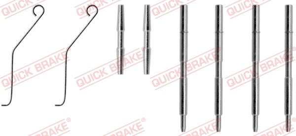 Tarvikesarja, jarrupala QUICK BRAKE 109-1044