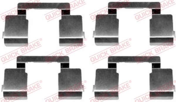 Tarvikesarja, jarrupala QUICK BRAKE 109-1609