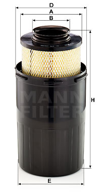 Ilmansuodatin MANN-FILTER C 15 200