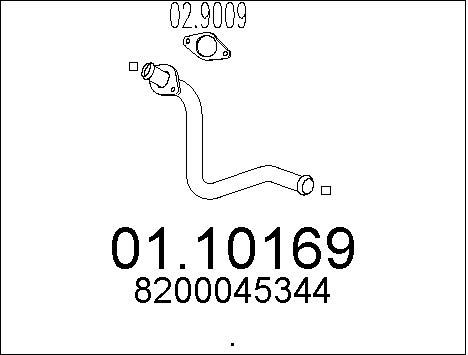 Pakoputki MTS 01.10169