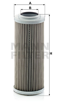 Suodatin, työhydrauliikka MANN-FILTER HD 717