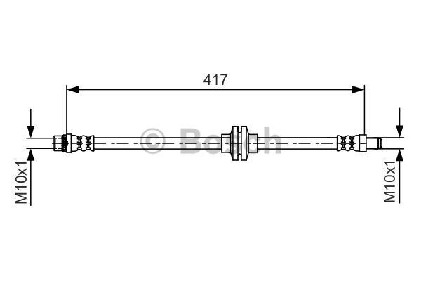 Jarruletku BOSCH 1 987 481 626