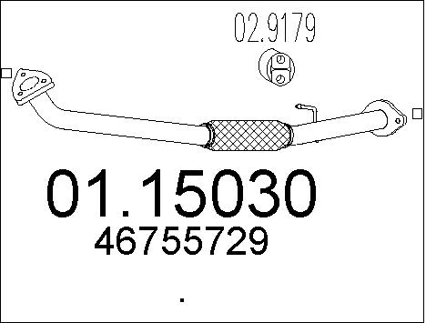 Pakoputki MTS 01.15030