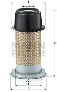 Ilmansuodatin MANN-FILTER C 16 334