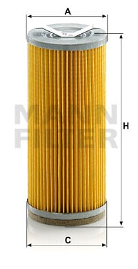 Ilmansuodatin MANN-FILTER C 824