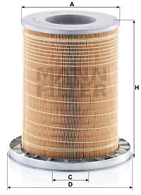 Ilmansuodatin MANN-FILTER C 23 589/1
