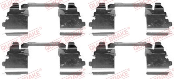 Tarvikesarja, jarrupala QUICK BRAKE 109-1768