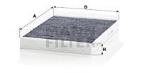 Raitisilmasuodatin MANN-FILTER CUK 2622