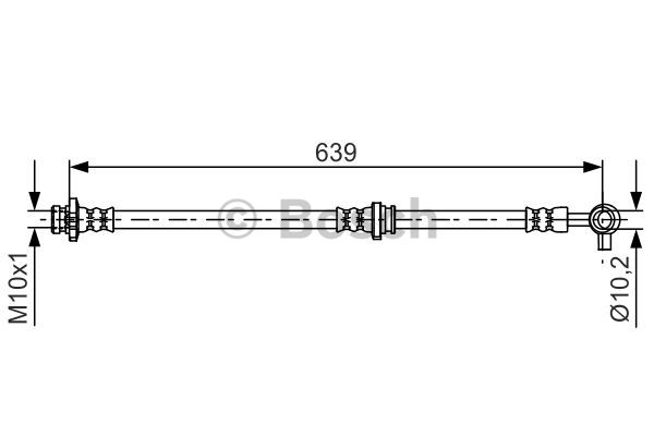 Jarruletku BOSCH 1 987 481 696