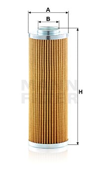 Suodatin, työhydrauliikka MANN-FILTER HD 770