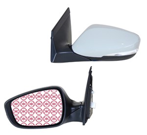 Taustapeili, Vasen, HYUNDAI i30, i30 Coupé, i30 Kombi, 87610A6060