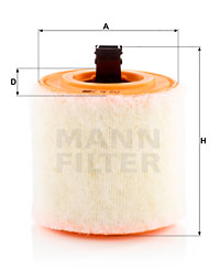 Ilmansuodatin MANN-FILTER C 16 012