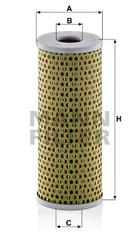 Öljynsuodatin MANN-FILTER H 729