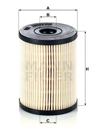 Polttoainesuodatin MANN-FILTER PU 8013 z