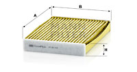 Raitisilmasuodatin MANN-FILTER FP 25 012