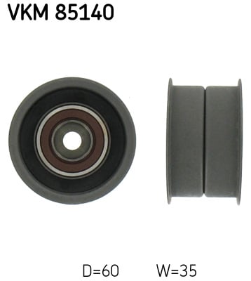 Ohjainrulla, hammashihna SKF VKM 85140