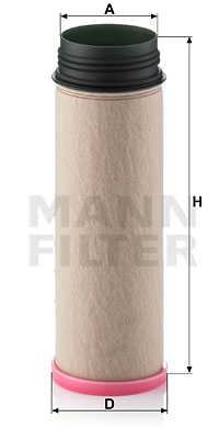 Toisioilmasuodatin MANN-FILTER CF 1250