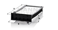 Raitisilmasuodatin MANN-FILTER CU 3518