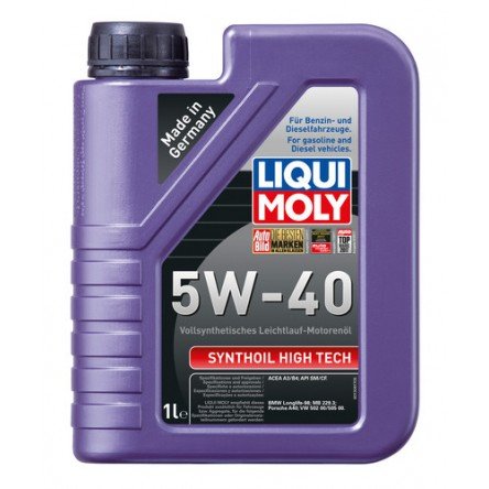 Moottoriöljy LIQUI MOLY SYNTHOIL HIGH TECH 5W40 1L