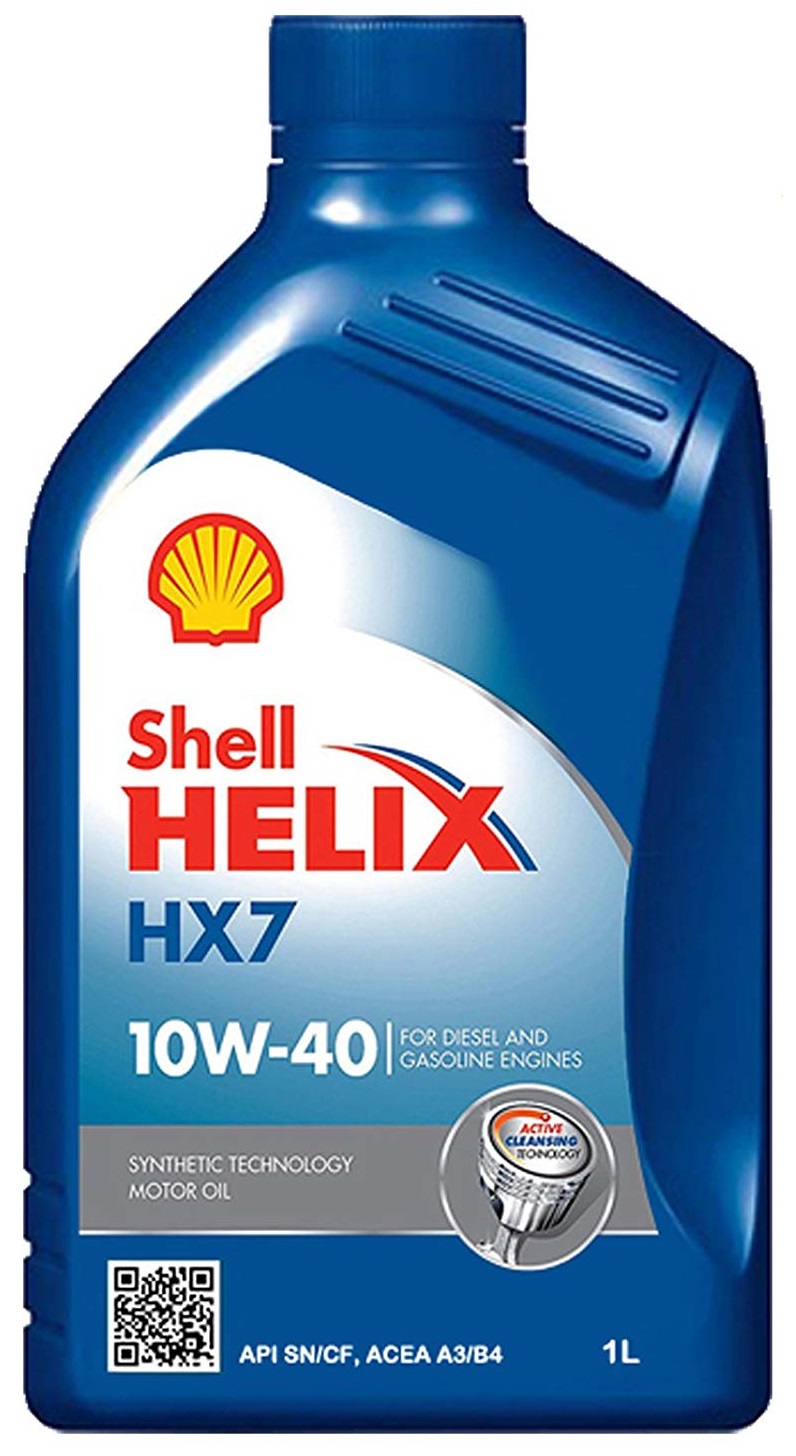 Moottoriöljy SHELL HELIX HX7 DIESEL 10W40 1L