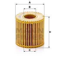 Öljynsuodatin MANN-FILTER HU 7019 z