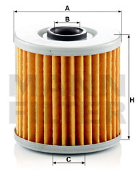 Öljynsuodatin MANN-FILTER MH 66
