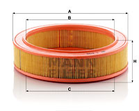 Ilmansuodatin MANN-FILTER C 2766