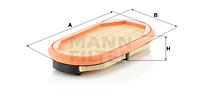 Toisioilmasuodatin MANN-FILTER CF 2631