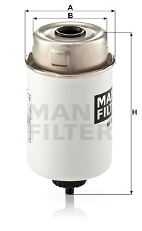 Polttoainesuodatin MANN-FILTER WK 8015