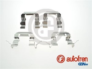 Tarvikesarja, jarrupala, Etuakseli, INFINITI G Sedan, NISSAN NP300 NAVARA, NP300 NAVARA Flak/chassi, PATHFINDER III, RENAULT KOLEOS I, 4