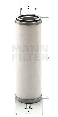 Suodatin, paineilma MANN-FILTER LE 10 008