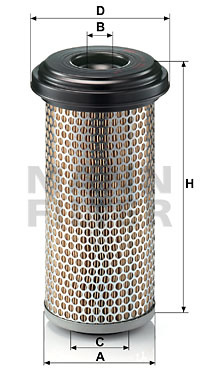 Ilmansuodatin MANN-FILTER C 13 114