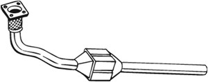Katalysaattori, Edessä, SEAT,VW, 1H0253058CX
