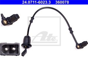 Tunnistin, kiertonopeus, Taka-akseli, vasen, MERCEDES-BENZ SLK [R170], 170 540 12 17, A 170 540 12 17