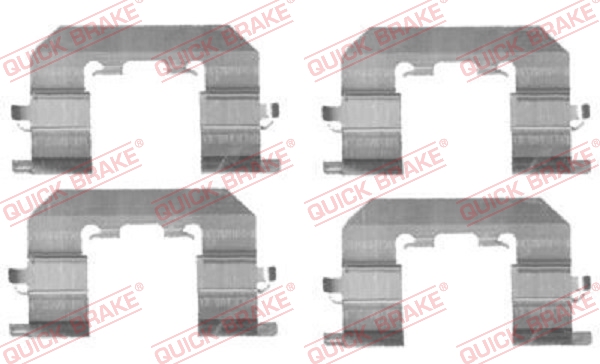 Tarvikesarja, jarrupala QUICK BRAKE 109-1723