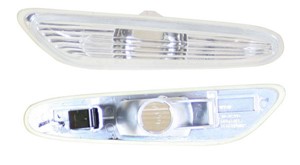Vilkkuvalo, Asennus sivulle, Vasen, BMW 5 [E60], 5 Touring [E61], 63 13 6 923 919, 63 13 7 165 741