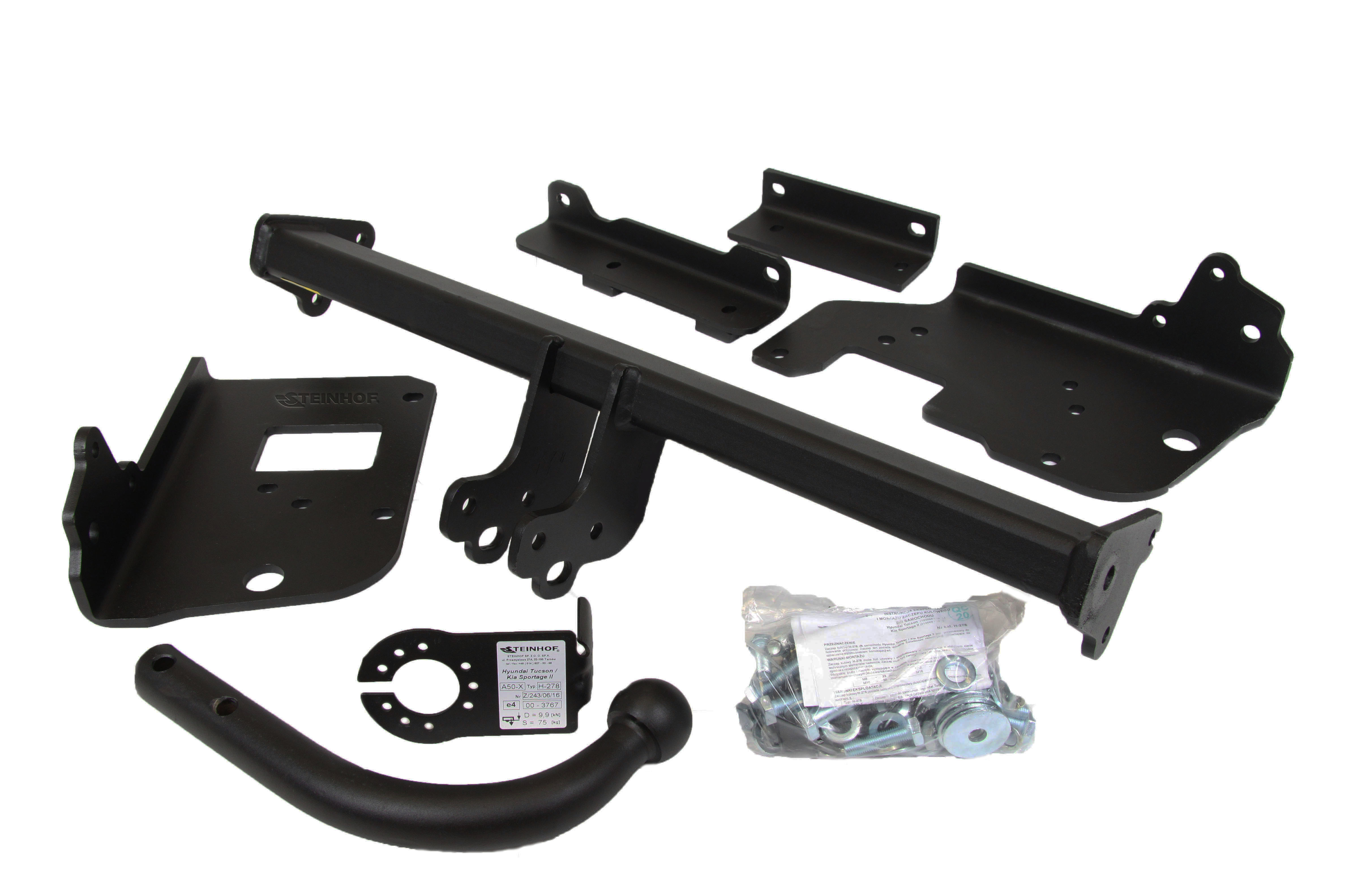 Vetokoukku STEINHOF STH-278 KIA Sportage '04-, Hyundai Tucson '04-10