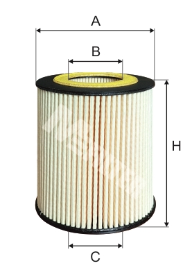 Öljynsuodatin MFILTER TE 625